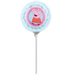 Amscan - Lufi fóliás "Peppa malac" kerek mini 23cm/9" A20 (R2311309) (R2311309)