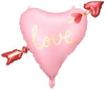 Partydeco Óriás fólia lufi 30" 76 cm szív (LUFI893969)
