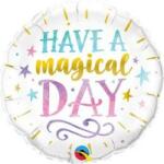 Qualatex Fólia lufi 18" 45cm Have a magical day (LUFI971191)