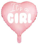 Partydeco Fólia lufi babaváróra 18" 45cm - It's a Girl (LUFI845621)