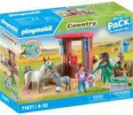 Playmobil Set Figurine PLAYMOBIL Country Starter Pack Veterinar Magari 4 Ani+ Multicolor (71471) Figurina