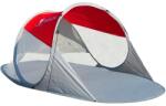 HOSA OUTDOOR Összecsukható sátor, Royokamp, poliészter, 190x90x86cm, piros/szürke (1025155)