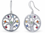 CRYSTalp Bájos fülbevaló Chakra Tree of life 40093. MLT. R