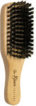 The Shave Factory Perie din lemn pentru fade - Premium Light Brown (840302410271)