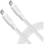 Spigen Essential C11C1 USB-C/USB-C adatkábel (1, 5m), fehér (000CA25703)