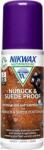Nikwax Twin Nubuck & Suede spray + lábbelitisztító gél ecset, 2 x 125 ml