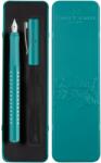 Faber-Castell Faber-Castell Sparkle toll, M tollhegy, ajándékkészlet, fémes türkíz (FC201516)