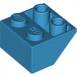 LEGO® 3660c153 - LEGO sötét azúr kocka inverz 45° elem 2x2 méretű (3660c153)