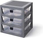 Room Copenhagen LEGO drawer shelf set of 3, storage box (grey) (40950003)
