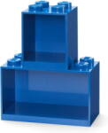 Room Copenhagen LEGO Regal Brick Shelf 8+4, Set 41171731 (blue, 2 shelves) (41171731)