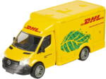 Majorette Mercedes-Benz Sprinter DHL, toy vehicle (yellow, with light and sound) (213742000) - vexio Papusa