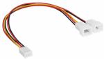 Akyga AK-CA-52 3-pin/2 x 3-pin adpater cable 0, 15m (AK-CA-52)