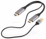 Gembird A-HDMIM-DPM-01 Active 4K HDMI male to DisplayPort male adapter cable 2m Black (A-HDMIM-DPM-01) - pcland