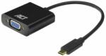 ACT AC7300 USB-C to VGA adapter Black (AC7300) - pcland