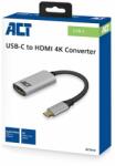 ACT AC7010 USB-C to HDMI Converter Silver (AC7010) - pcland