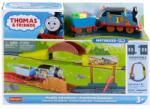 Mattel Thomas și prietenii săi: Set de pistă motorizată - aventură noroioasă (HHV98) Trenulet
