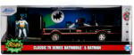 Jada Toys Masina metalica cu figurina, Jada, Batmobil Clasic 1966 1: 32