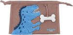 DINO WORLD Kozmetikai táska Dino World, barna, kék T-rex | 0412308_A (NW3491254)
