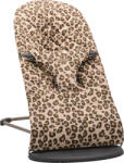 BabyBjörn Șezlong BABYBJÖRN Bliss Beige Bumbac cu imprimeu leopard, construcție gri închis (AGS60-006075A) Sezlong balansoar bebelusi