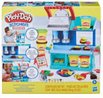 Hasbro Play-Doh: Éttermi Séf gyurmaszett 5 tégely gyurmával és kiegészítőkkel 284g - Hasbro (F8107) (F8107)