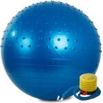 Verk Group 65 cm átmérőjű fitnesslabda pumpával, kék