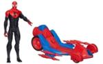 Hasbro - Spiderman Titan Heroes Series Action Figure with Giant Spider Turbo Racer Car