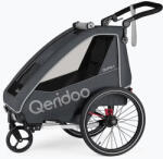 Qeridoo Remorcă pentru bicicletă Qeridoo Qupa 1 grey