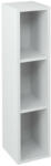 SAPHO Espace polcos felsőszekrény ajtó nélkül 20x94x22 cm, fehér ESC130-3030 (ESC130-3030)
