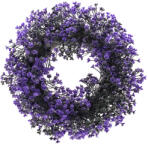 4home Coroniță artificială Buxus, violet