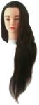 Sinelco Jenny gyakorló babafej humán hajjal, 60 cm - hairpower