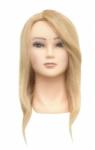 Calcagni szőke babafej humán hajjal, 40 cm - hairpower