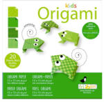 Fridolin Origami Fridolin Kids Béka 15x15 cm 20 lap/csomag (11374)