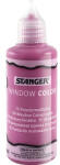 Stanger Kreatív üvegmatrica festék Stanger 80 ml rózsaszín (300007)