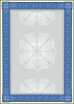 Sigel Előnyomott papír, A4, 185 g, SIGEL "Oklevél", kék