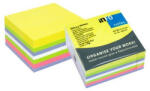 Info Notes Jegyzettömb öntapadó, 75x75mm, 400lap, 5654-80 Info Notes Brilliant mix sárga, zöld, lila, pink (5654-80) - argentumshop