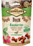 Carnilove Cat Crunchy Snack Duck & Raspberries- Kacsa Hússal és Málnával 50g - kingzoo