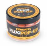 Mikbaits POP-UP FLUO BOJLI 150ml - KRILL-RÁK 14mm