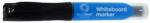 BLUERING Táblamarker 3mm, kerek, cserélhető betétes, Bluering fekete (50681) - upgrade-pc