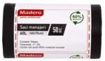 Madero Saci menajeri 60L, negri (LDPE), 50buc rola (N11-016177)