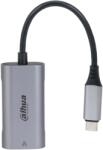 Dahua USB 3.0 TYPE-C TO RJ45 ADAPTER DH-TC31, 1 × RJ-45, suportA 10/100/1000 Mbps (DH-TC31) - edanco