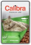 Calibra Hrana umeda pentru pisici, Calibra Cat Sterilised cu Somon, 100 g