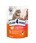 CLUB 4 PAWS Plic Club 4 Paws Pisici Adulte cu Curcan in jeleu, 85 g