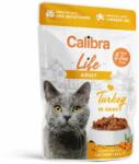 Calibra Calibra Cat Life Pouch Adult cu Curcan in Sos, 85 g