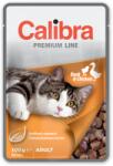 Calibra Hrana umeda pentru pisici adulte Calibra Cat Rata si Pui in Sos, 100 g