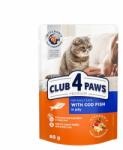 CLUB 4 PAWS Plic Club 4 Paws Pisici Adulte cu Cod in jeleu, 80 g