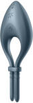Satisfyer Bullseye - inel inteligent pentru penis cu vibrații (albastru) (4061504018379)