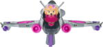 Spin Master Spin Master Paw Patrol: The Mighty Movie, Skye's Deluxe Superhero Jet incl. Skye Figure, Toy Vehicle (Silver/Pink) (6067498) - pcone Papusa