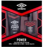 Umbro Power set cadou Apă de toaletă 20 ml + gel de duș 60 ml pentru bărbați