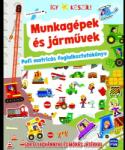 Móra Könyvkiadó Így készül! Munkagépek és járművek - pufi matricás foglalkoztató (9789636034665) - jateknet