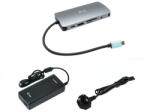 i-tec Hub USB i-tec C31NANOVGA112W, 4 porturi USB, 1x VGA, 1 x HDMI, Audio Combo, Card SD/microSD (Argintiu) (C31NANOVGA112W)